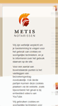 Mobile Screenshot of metisnotarissen.nl